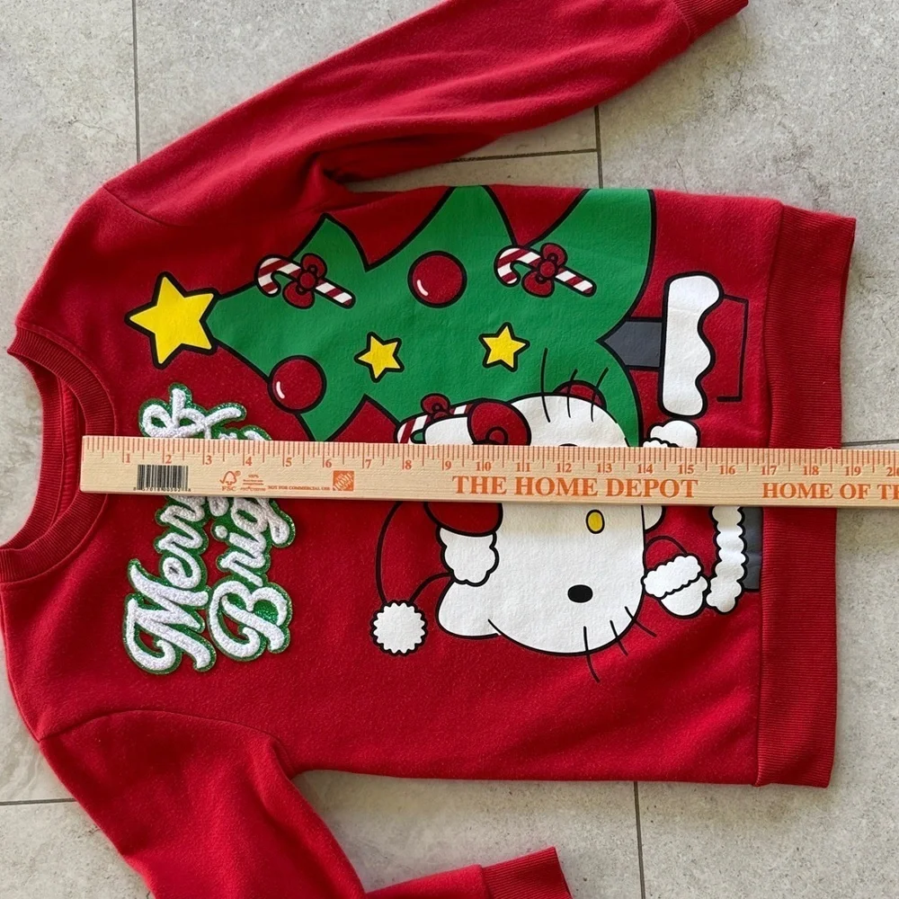 Hello Kitty Christmas Red Sweatshirt for Kids